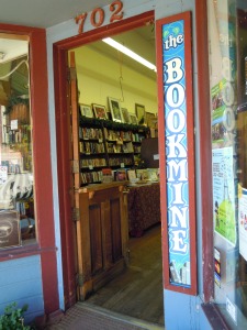 bookmine door with book